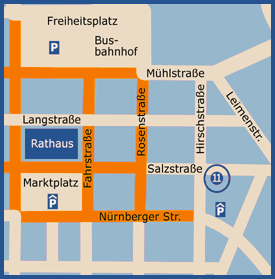 Strassenkarte zur Hauner Hilfe